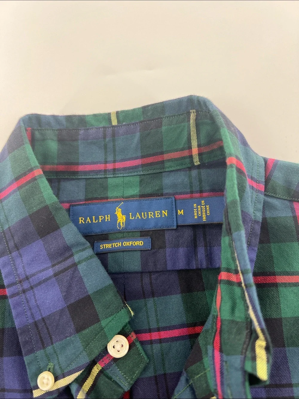 Polo by Ralph Lauren Stretch Oxford Tartan Button-Down Shirt